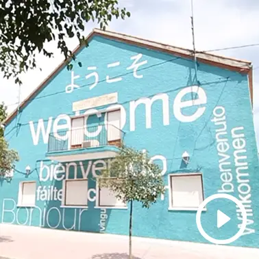 Mural da Escola de Idiomas de Torrelodones - iagodesant.com